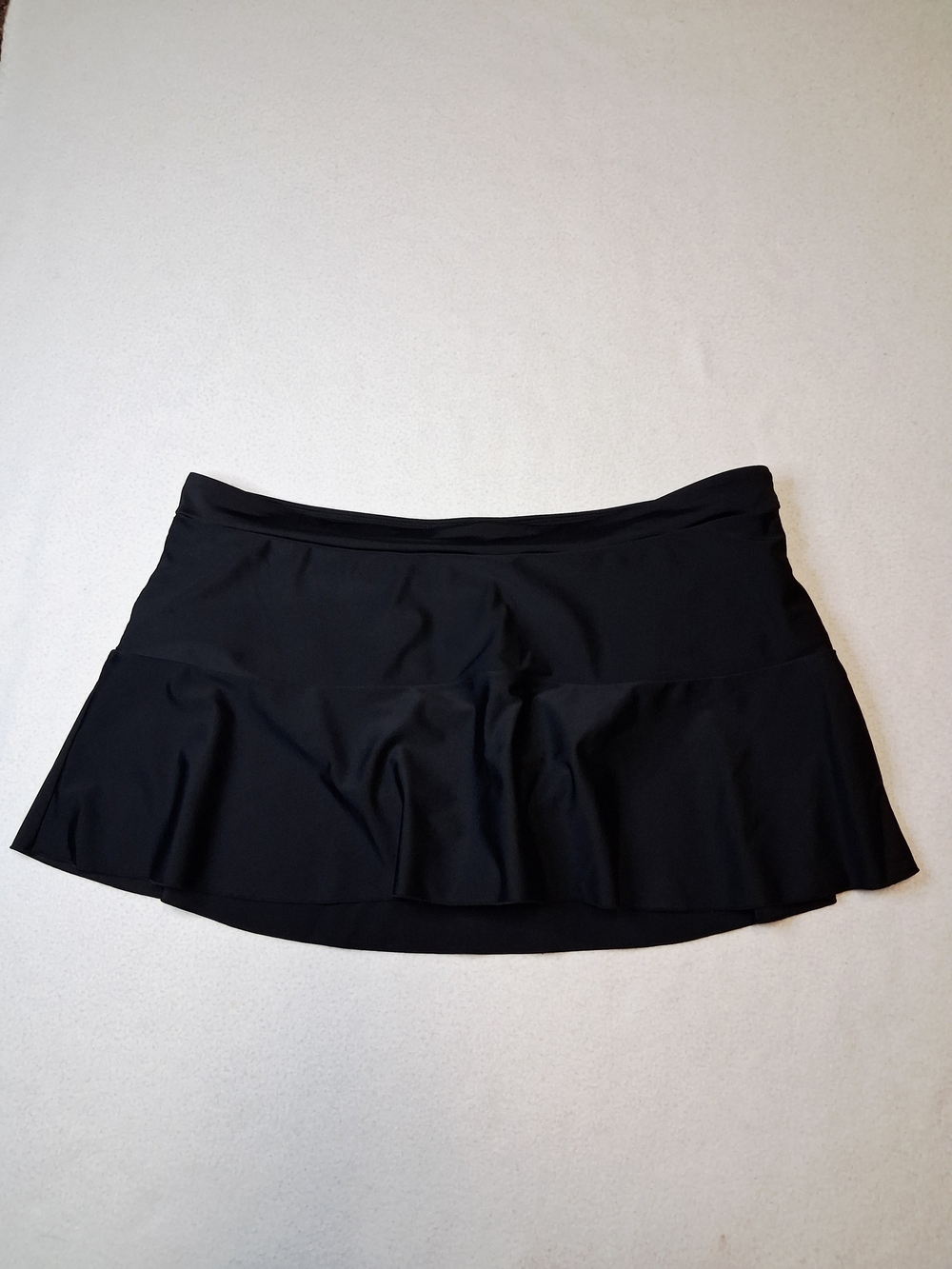 Cactus Black Swim Skirt Bikini Bottom